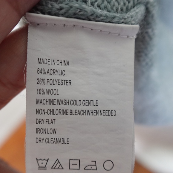 Prana Nightingale Ombré Stripe Cross Back Sweater XL Casual Wool Blend - Picture 7 of 12